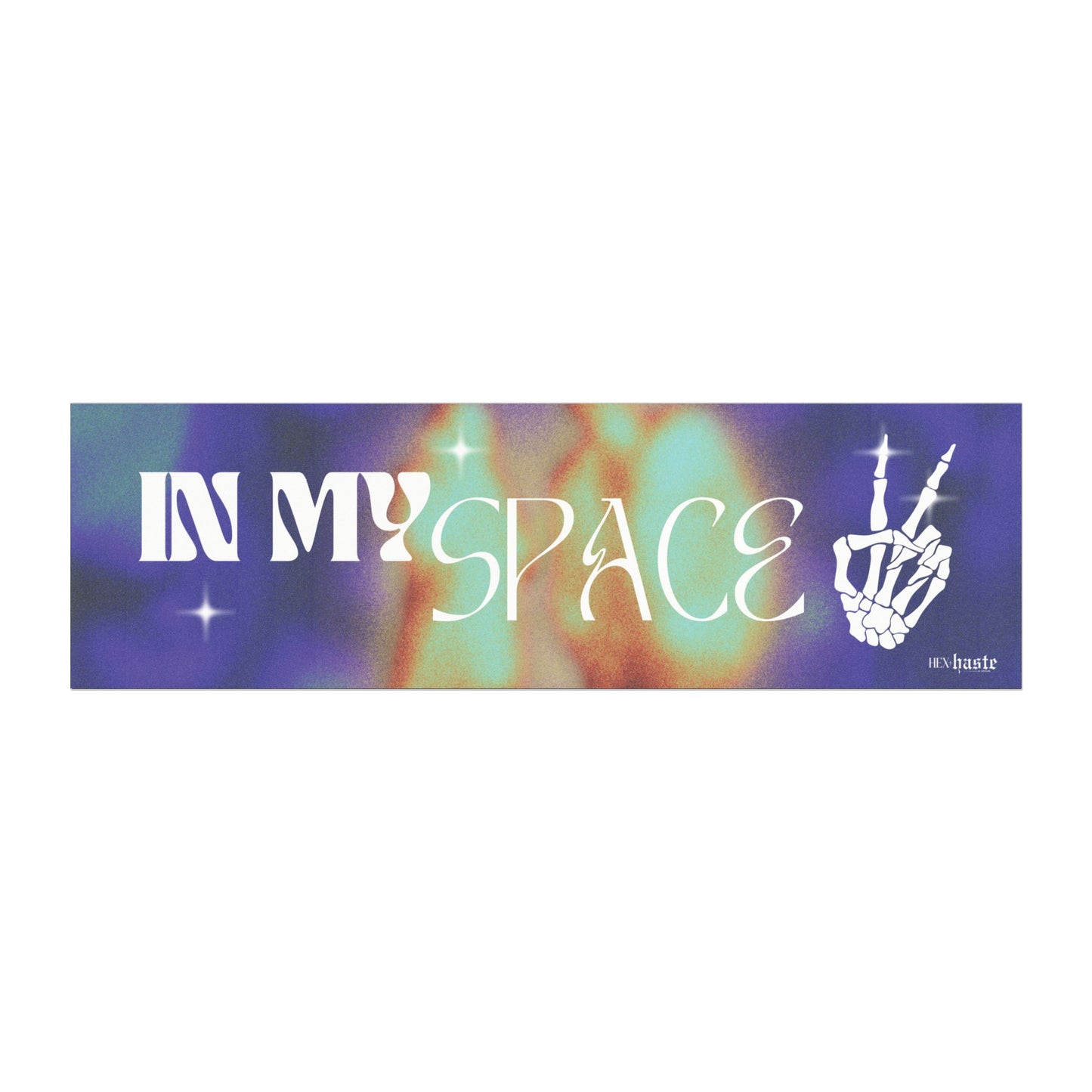 In My Space Car Bumper Magnet